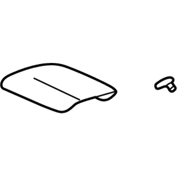 Buick 25735234 Armrest