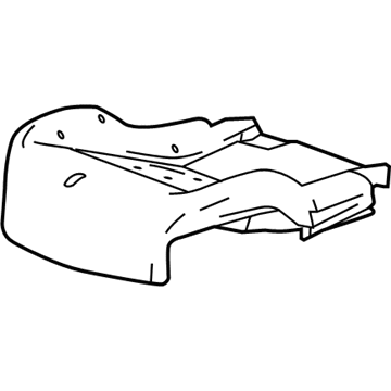 Chevy Corvette Seat Cushion - 84010077