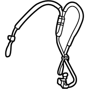GM 23148401 Release Cable, Front 23148401 GM Release Cable, Front Illustration 1 of 1