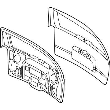 GM 15784021 Lift Gate 15784021 GM Lift Gate Illustration 1 of 1
