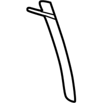 GM 10309316 Upper Molding, Rear 10309316 GM Upper Molding, Rear Illustration 1 of 1