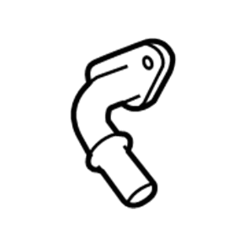 GM 24253146 Inlet Pipe 24253146 GM Inlet Pipe Illustration 1 of 1