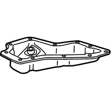 Cadillac 12647615 Oil Pan