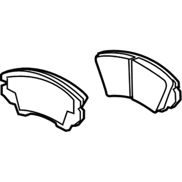 Chevy Camaro Brake Pads - 92230269