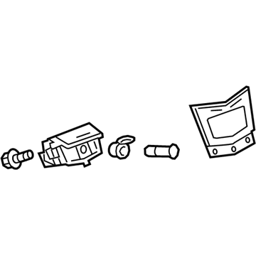 23331379 GM Trim Assembly Illustration 1 of 1