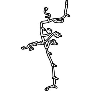 GM 85166025 Harness, Rear Driver Side 85166025 GM Harness, Rear Driver Side Illustration 1 of 1