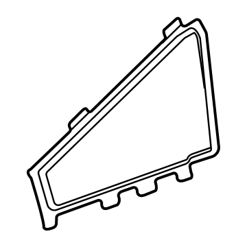 GM 84367401 Lower Insulator, Rear 84367401 GM Lower Insulator, Rear Illustration 1 of 1