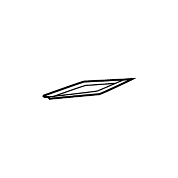 GM 84272715 Door Trim Panel Cap, Rear Driver Side 84272715 GM Door Trim Panel Cap, Rear Driver Side Illustration 1 of 1