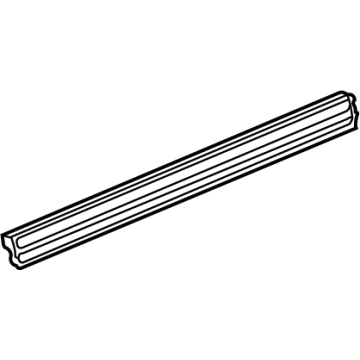 GM 84128186 Belt Weatherstrip, Rear Driver Side 84128186 GM Belt Weatherstrip, Rear Driver Side Illustration 1 of 1