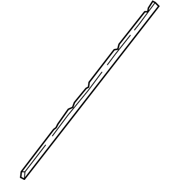 GM 84031919 Side Molding, Driver Side 84031919 GM Side Molding, Driver Side Illustration 1 of 1