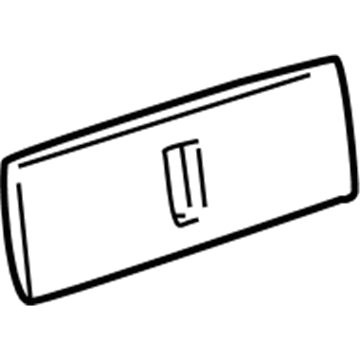 Chevy 15612535 Hole Cover