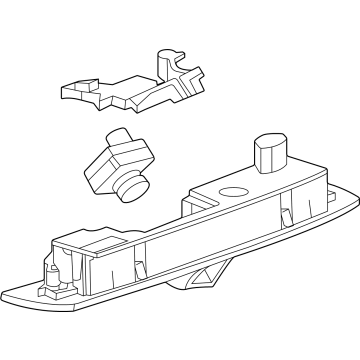 Chevy 84117419 License Lamp Assembly