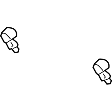 GM 20820073 Washer Hose 20820073 GM Washer Hose Illustration 1 of 1