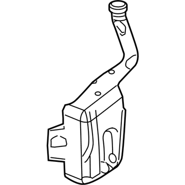 Chevy Cobalt Windshield Washer Fluid Reservoir - 22695010