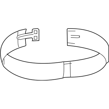 GM 22969960 Heat Shield 22969960 GM Heat Shield Illustration 1 of 1