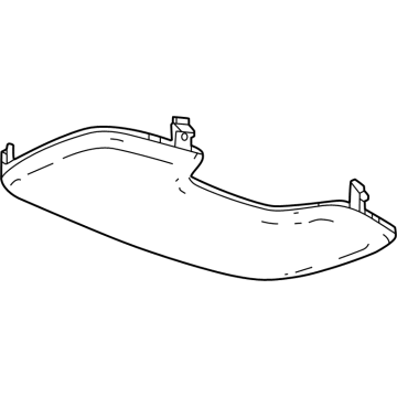 Chevy 13526914 Dome Lamp Lens