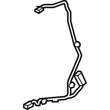 23111661 GM Wire Harness, Rear Driver Side Illustration 1 of 1