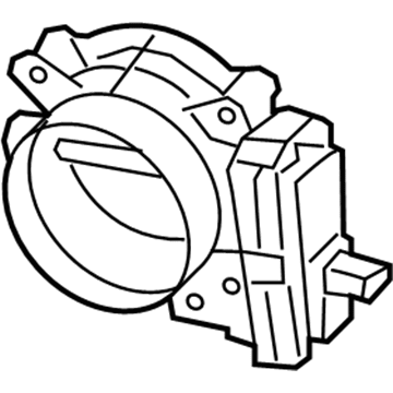 Chevy Silverado 1500 Throttle Body - 12729495