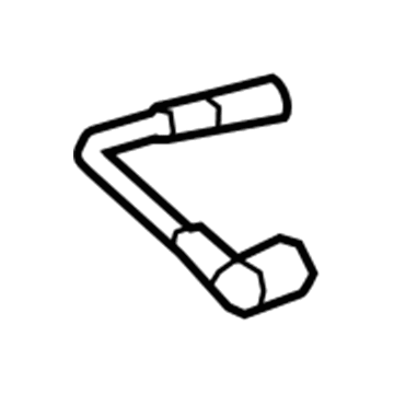 GM 12651412 By-Pass Valve Tube 12651412 GM By-Pass Valve Tube Illustration 1 of 1