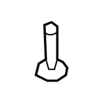 GM 11571054 Air Deflector Bolt, Front 11571054 GM Air Deflector Bolt, Front Illustration 1 of 1