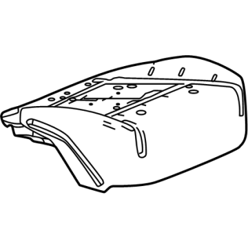 Cadillac 85695033 Seat Cushion Pad