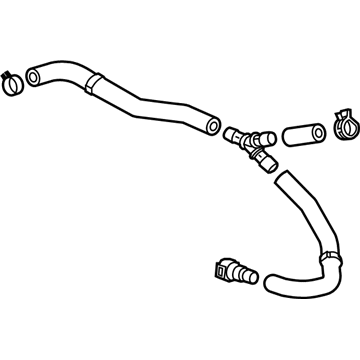 22791645 GM Vacuum Hose Illustration 1 of 1
