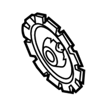 GM 22834640 Lock Plate 22834640 GM Lock Plate Illustration 1 of 1