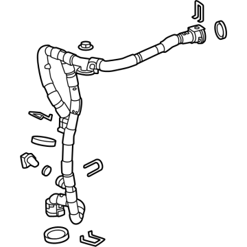 Cadillac 86598093 Outlet Hose