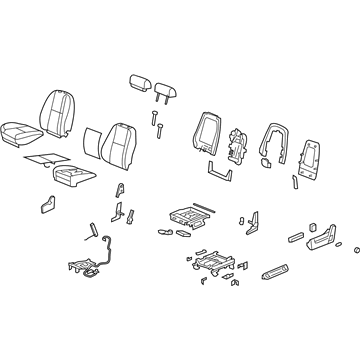 Cadillac 25865290 Seat Assembly
