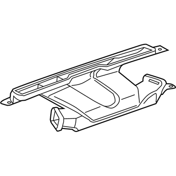Chevy 22740957 Defroster Nozzle