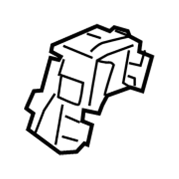 GM 84607946 Latch, Jet Black 84607946 GM Latch, Jet Black Illustration 1 of 1