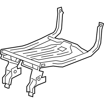 GM 84668014 Cushion Frame, Rear 84668014 GM Cushion Frame, Rear Illustration 1 of 1