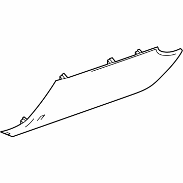 GMC 85522010 Knee Bolster