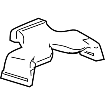 Hummer 15916668 Lower Duct