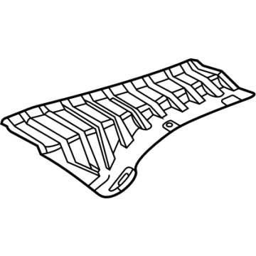 GM 42647027 Water Deflector 42647027 GM Water Deflector Illustration 1 of 1