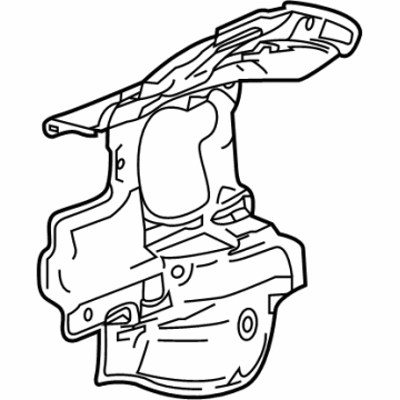 GM 60007948 Insulator, Driver Side 60007948 GM Insulator, Driver Side Illustration 1 of 1
