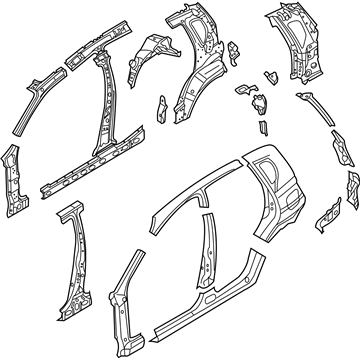 GM 96892564 Uniside Assembly 96892564 GM Uniside Assembly Illustration 1 of 1