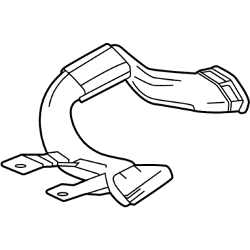 GM 60004364 Outlet Duct, Driver Side 60004364 GM Outlet Duct, Driver Side Illustration 1 of 1