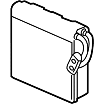 GM 89019127 Evaporator Core 89019127 GM Evaporator Core Illustration 1 of 1