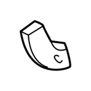 Chevy 12472150 Bumper Bracket