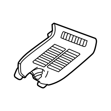 26553426 GM Insert-Windshield Multifunction Sensor Mount Bracket Cover Illustration 1 of 1
