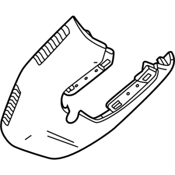26371718 GM Cover-Windshield Multifunction Sensor Mount Bracket Illustration 1 of 1