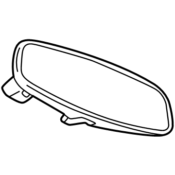 Chevy 13564447 Mirror Inside