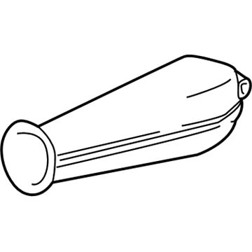 25163428 GM Intake Duct Illustration 1 of 1