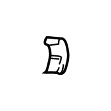 GM 25043286 Housing Clip 25043286 GM Housing Clip Illustration 1 of 1