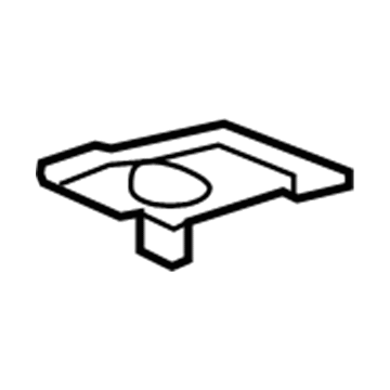 GM 15899812 Control Module Bracket, Driver Side 15899812 GM Control Module Bracket, Driver Side Illustration 1 of 1