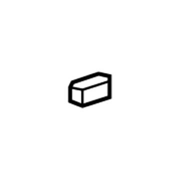 GM 22891898 Adjust Knob, Front Driver Side 22891898 GM Adjust Knob, Front Driver Side Illustration 1 of 1