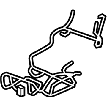 GM 23289255 Wire Harness, Front Driver Side 23289255 GM Wire Harness, Front Driver Side Illustration 1 of 1