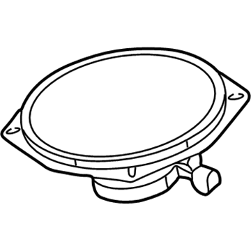 Saturn 21024450 Front Driver Speaker