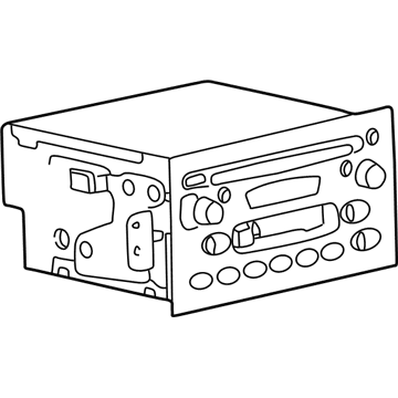 Saturn 10395193 AM/FM CD Cass